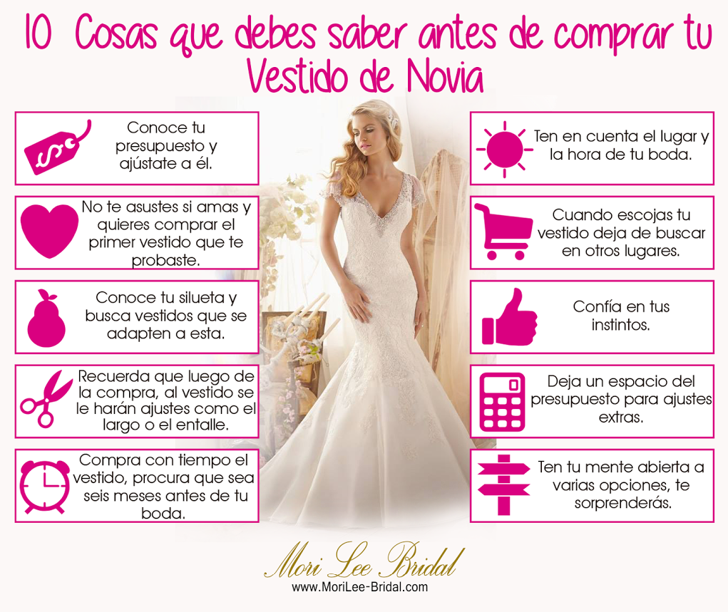 Cuándo buscar y comprar el vestido de novia?