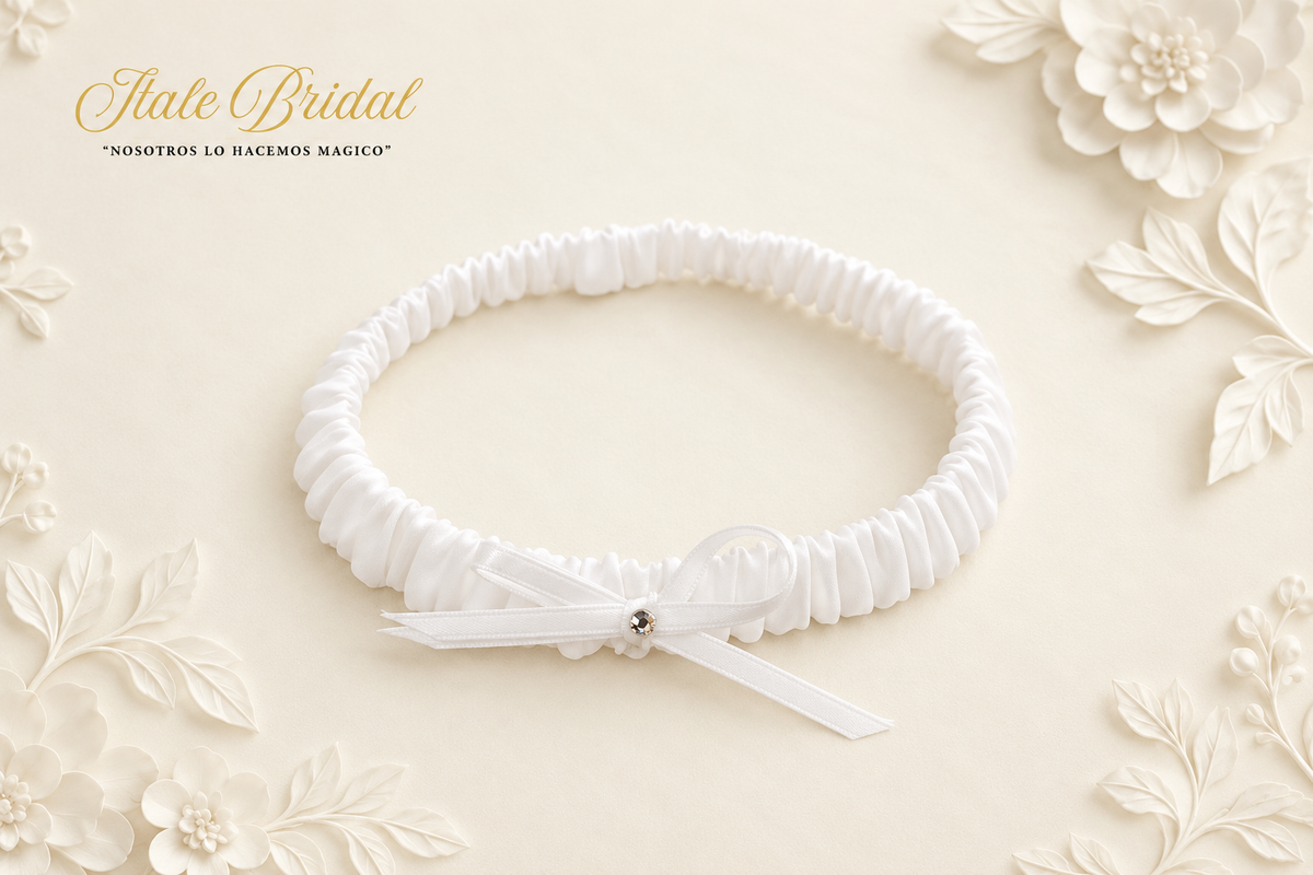 LIGA DE NOVIA-COLOR BLANCO