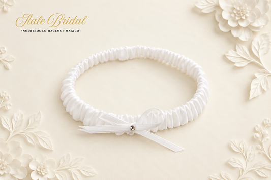 LIGA DE NOVIA-COLOR BLANCO