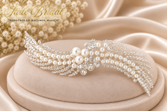 TOCADO ALAS-PERLAS
