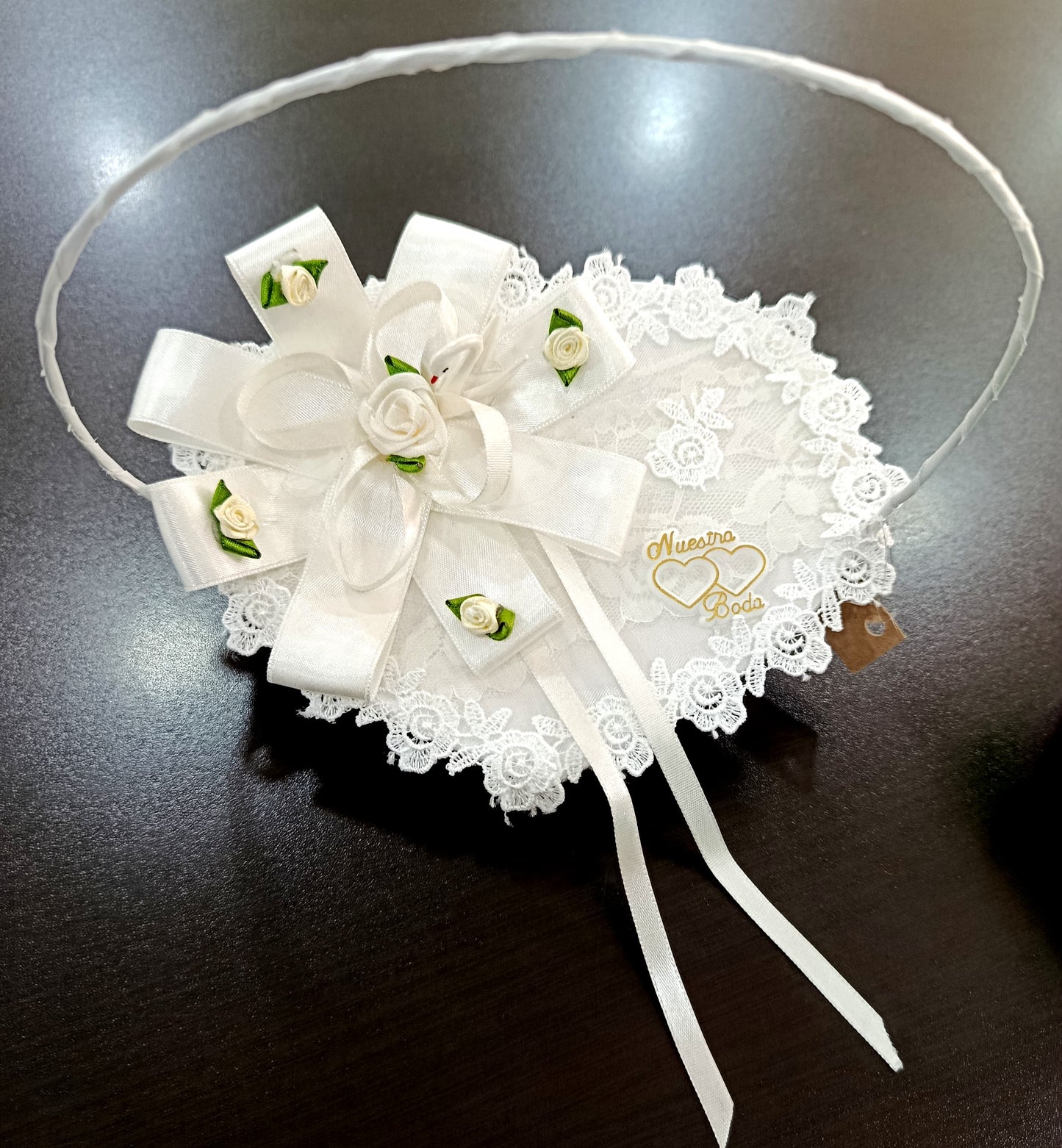 COJINES PARA AROS DE MATRIMONIO